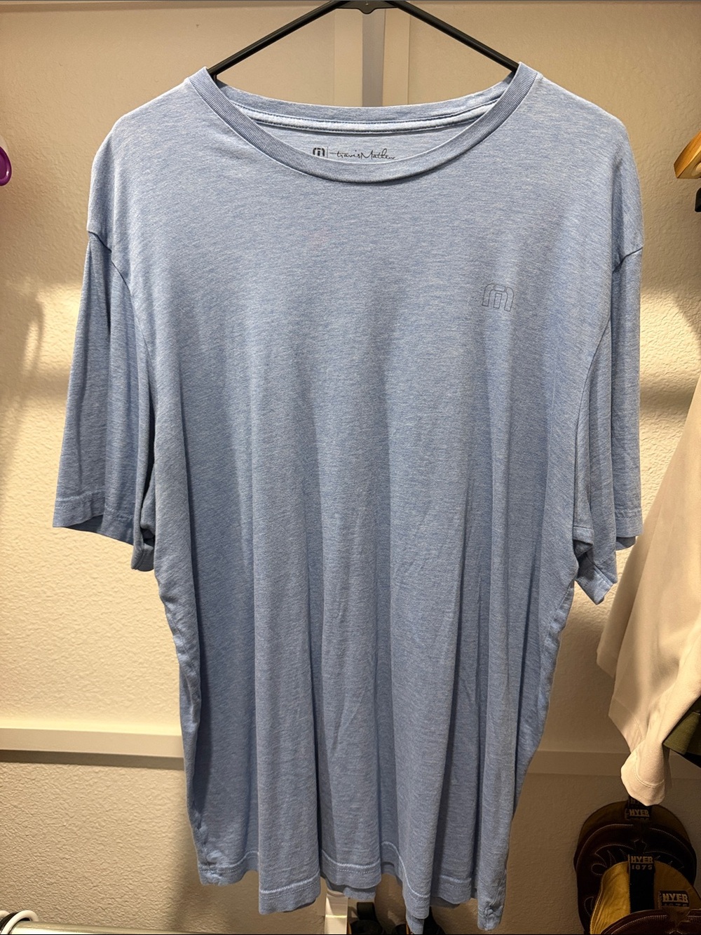Travis Mathew Light Blue Men’s Crew Neck Tee